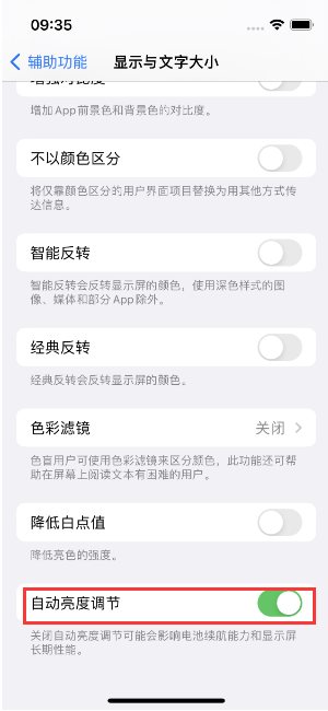 宁安苹果15维修店分享iPhone 15 Pro系列屏幕亮度 