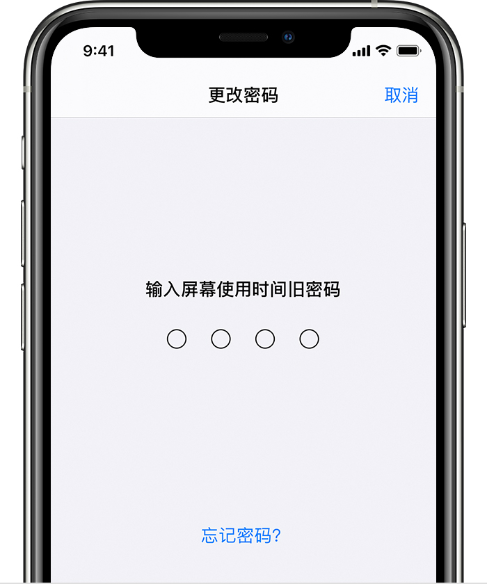 宁安苹果手机维修分享iOS 14 忘记屏幕使用时间密码怎么办 